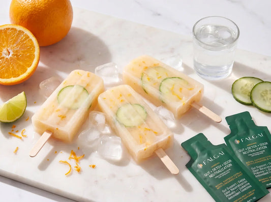 Citrus Coconut Freshness Popsicles